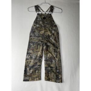 Walls Legend Kidz Coveralls Youth Oil Field Camo With Grow System Size 4T‎